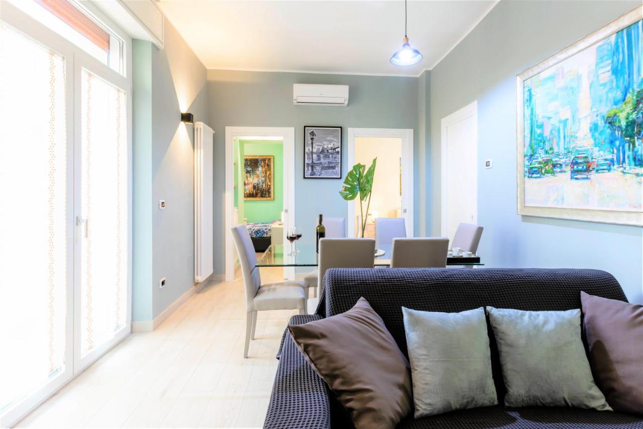 Hostly - Art & Color Rome Midtown - 3Br 2Ba Apartman Kültér fotó